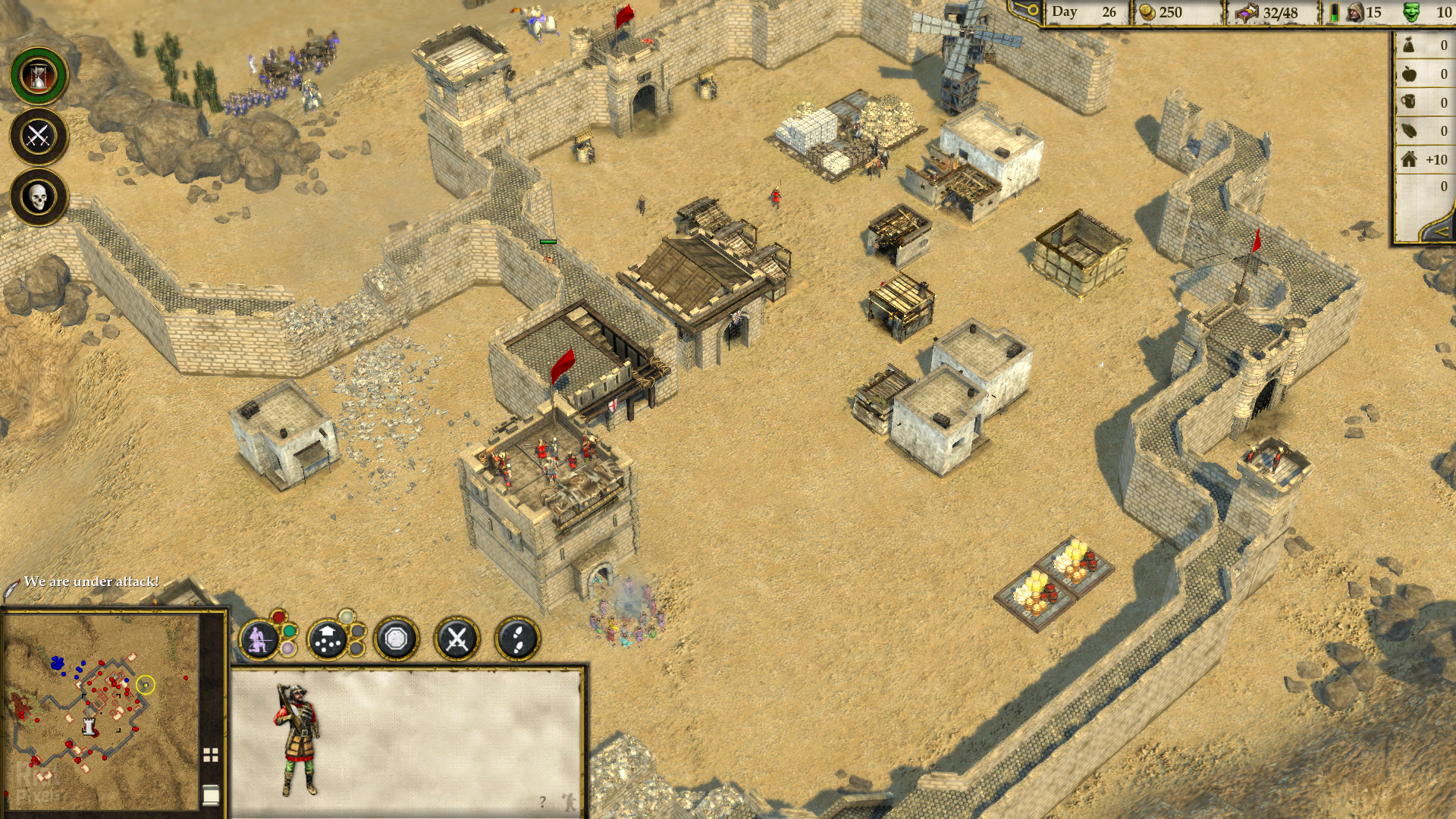 Stronghold Crusader Minas Tirith Map - Colaboratory