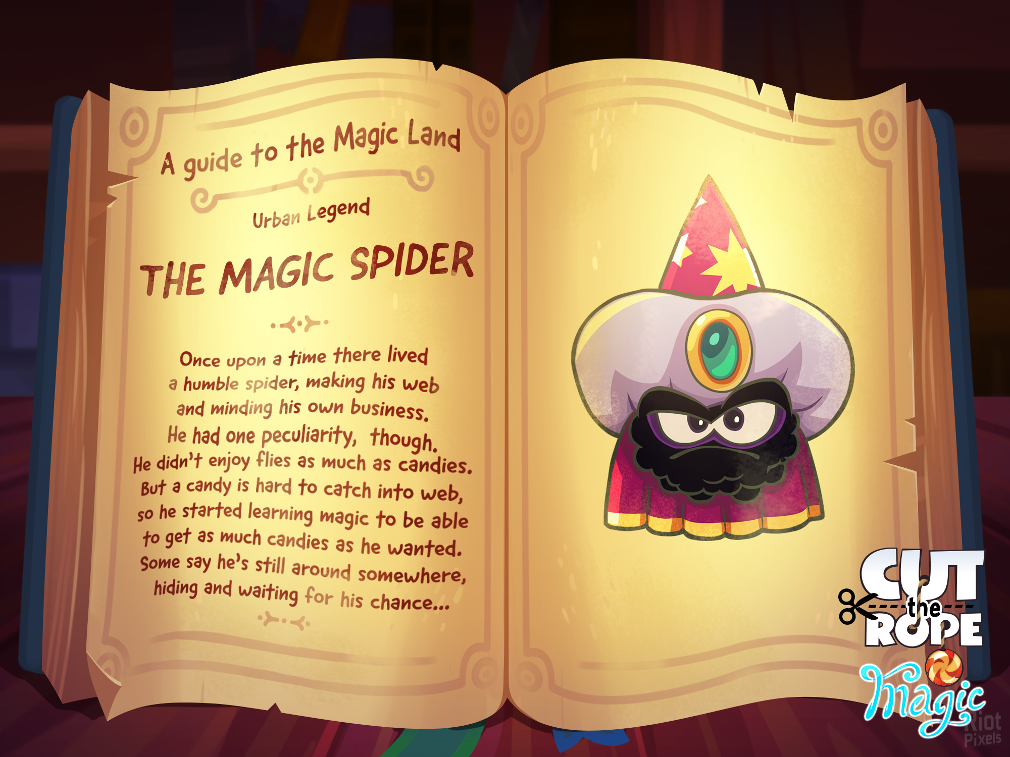 Cut the Rope: Magic - game artworks at Riot Pixels