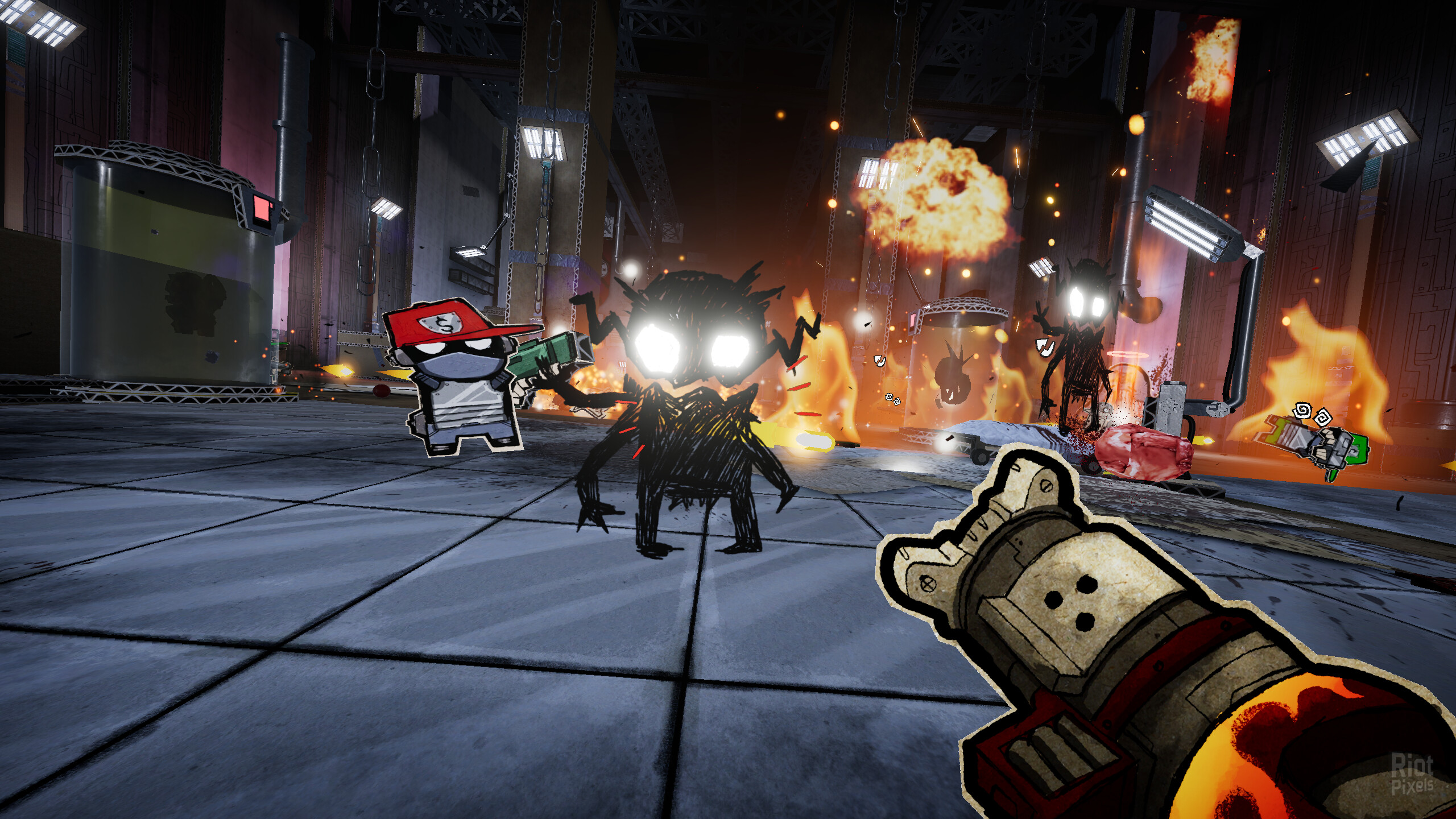 PAPERHEAD – v47 + 2 DLCs/Bonuses screenshot 1