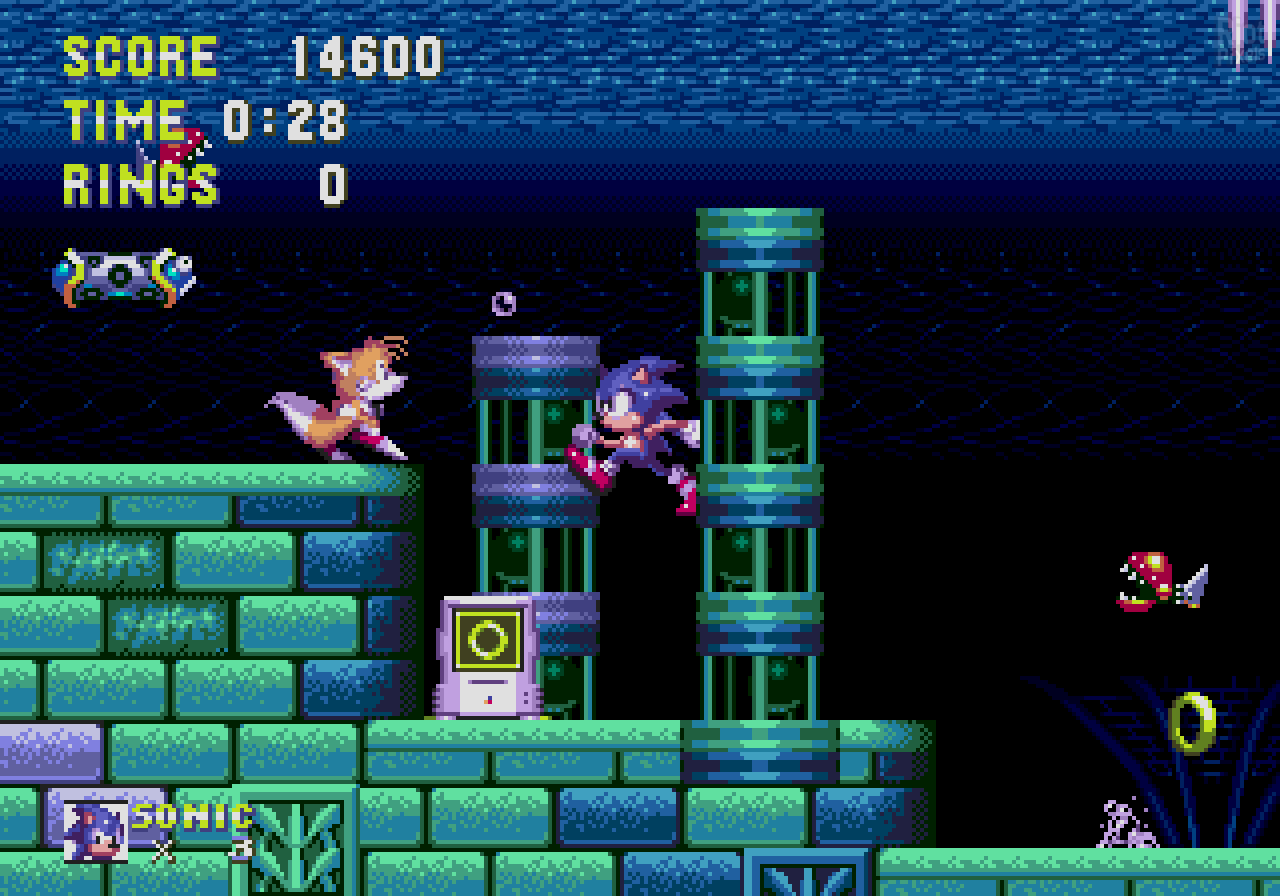 Sonic the Hedgehog 3 - game screenshots at Riot Pixels, images