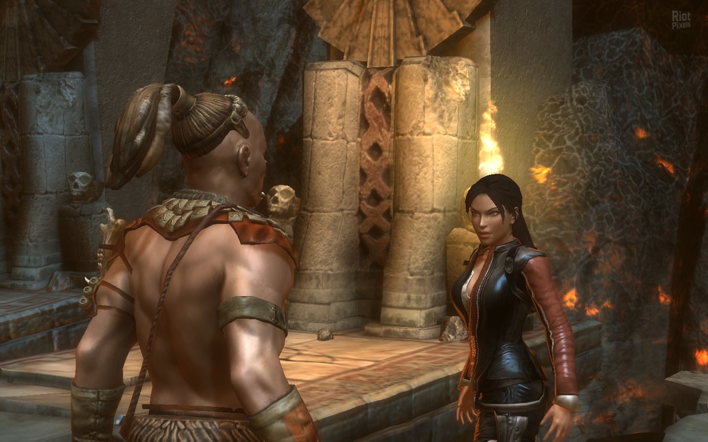 Lara Croft and the Guardian of Light. 
