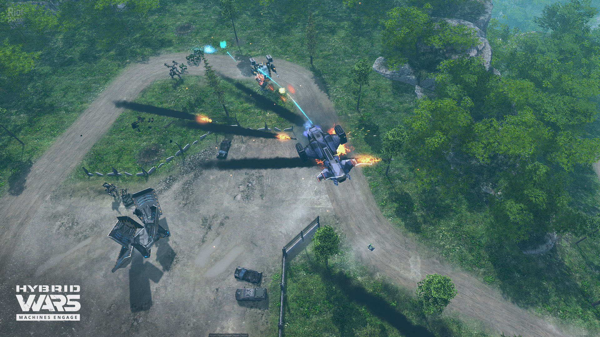 Hybrid Wars: Deluxe Edition – Working Co-op, 3 Chars, Bonus Content screenshot 2