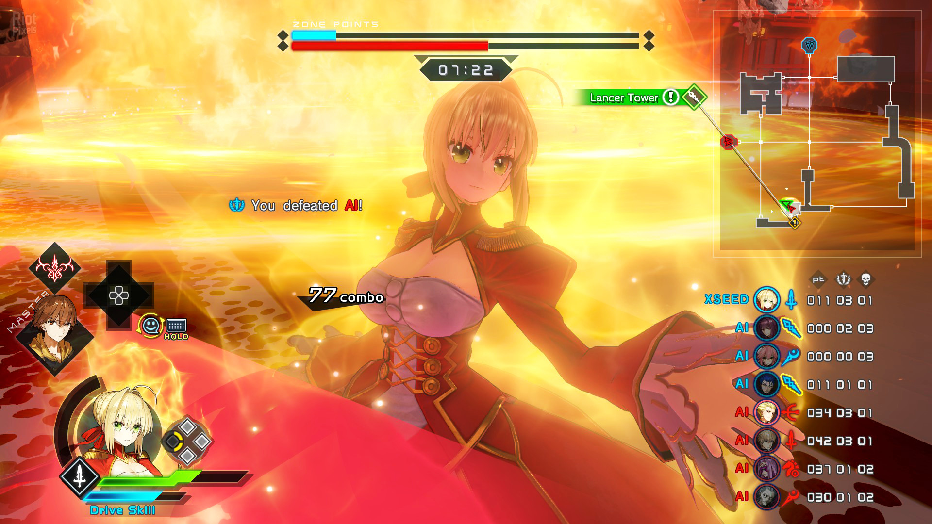 Fate/EXTELLA LINK: Digital Deluxe Edition (+ 19 DLCs + OST, MULTi5) [FitGirl Repack]