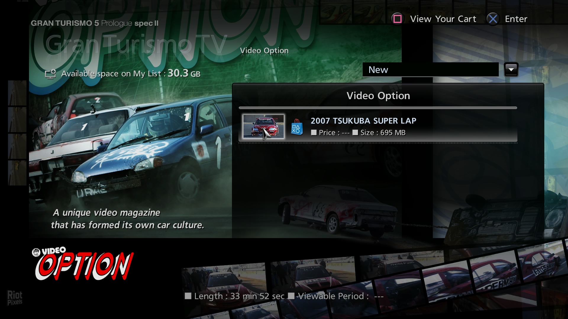 Gran Turismo 5 Prologue - game screenshots at Riot Pixels, images