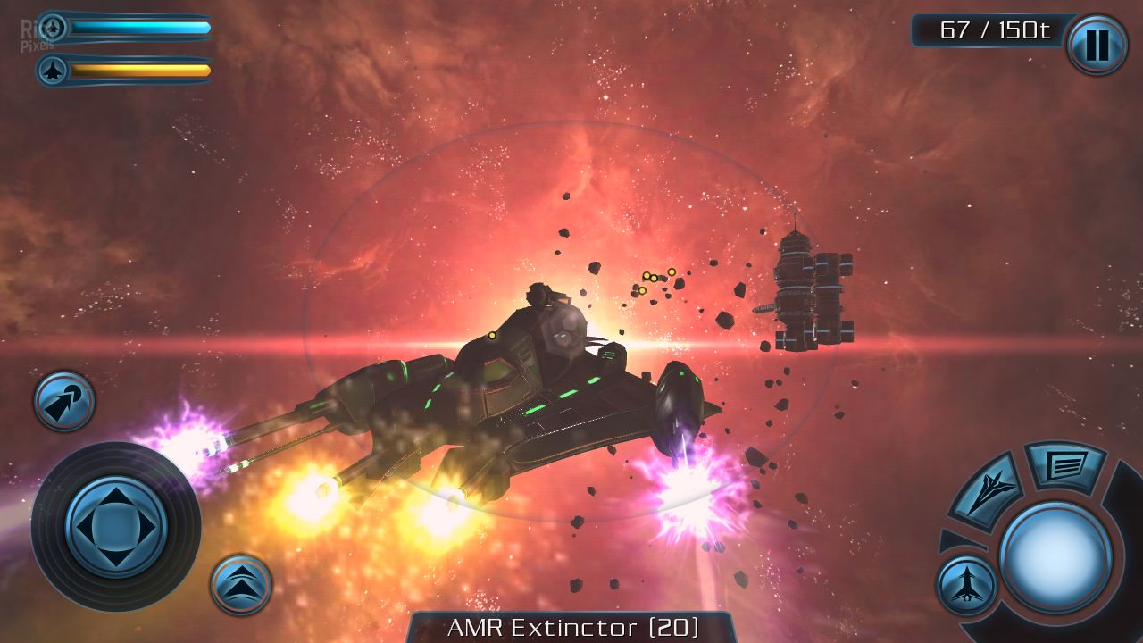 Galaxy on Fire 2 - game screenshots at Riot Pixels, images