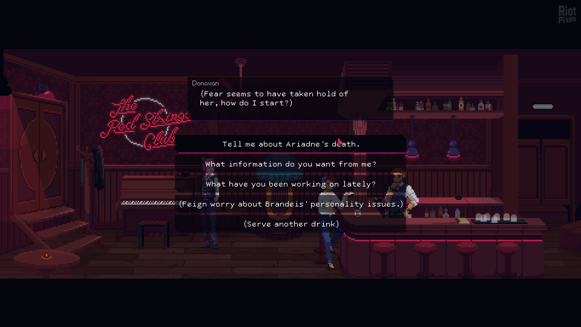 The Red Strings Club Gods Will Be Watching GOG GNU Linux Native Wine