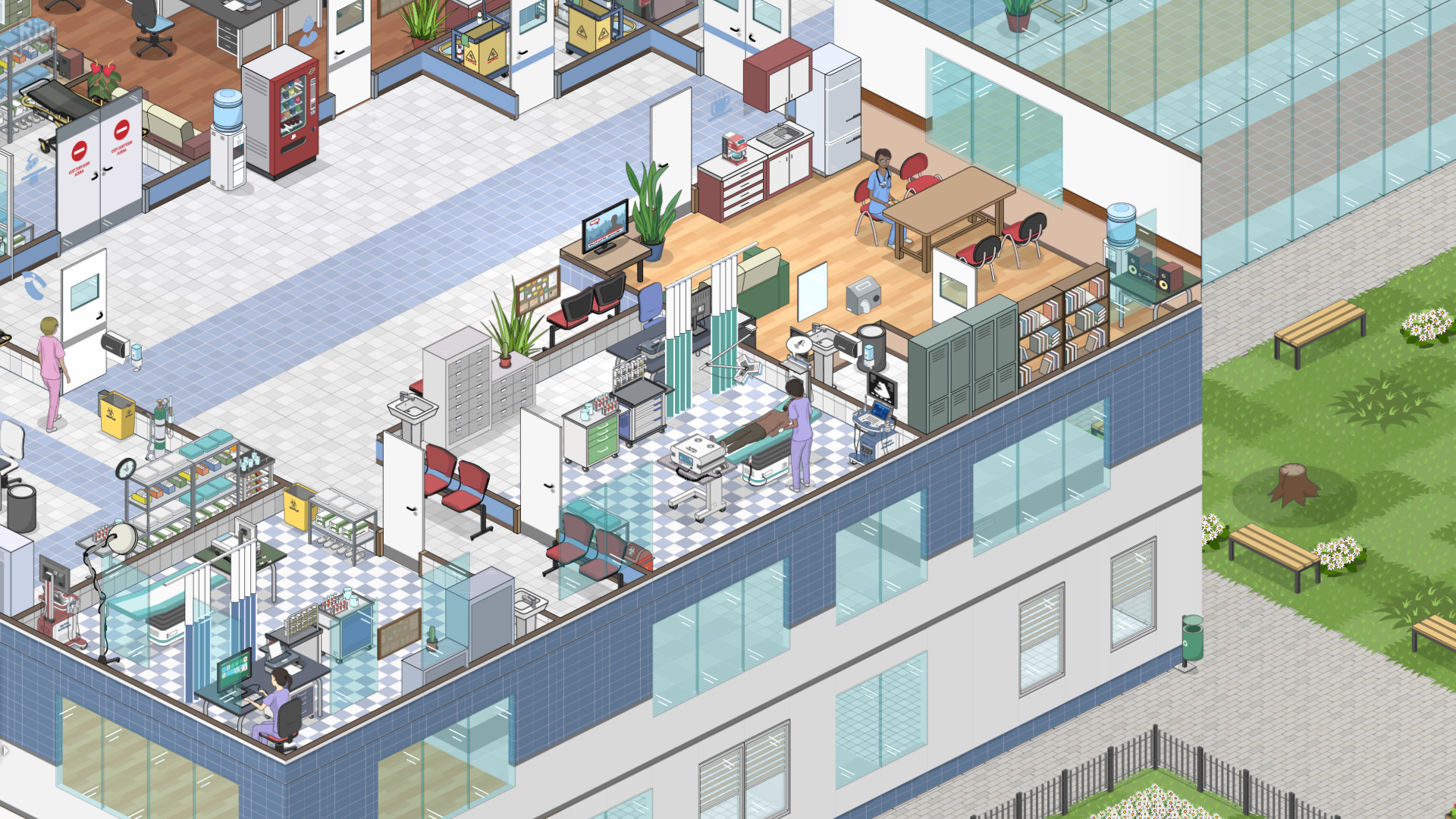 Project Hospital Traumatology Department 1 2 2 4 DLC GOG GNU Linux Native v2