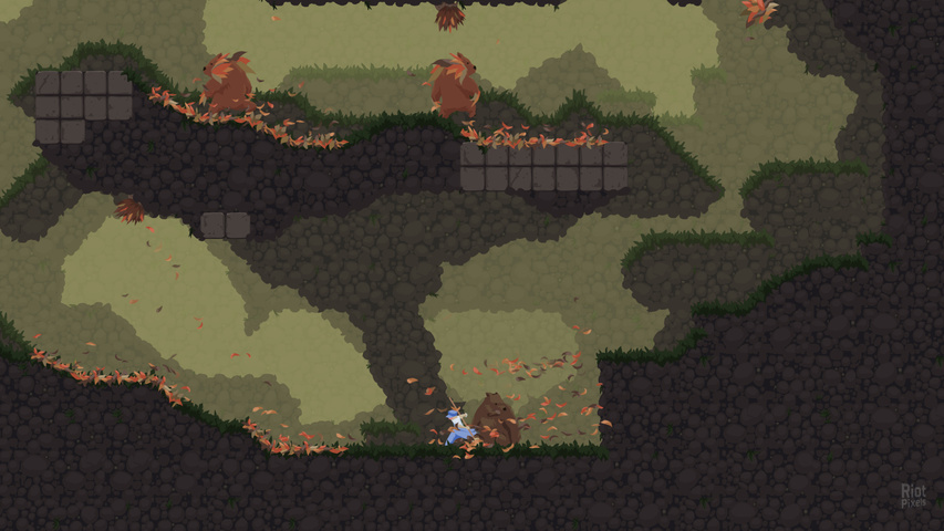 Скриншот к игре Dustforce.