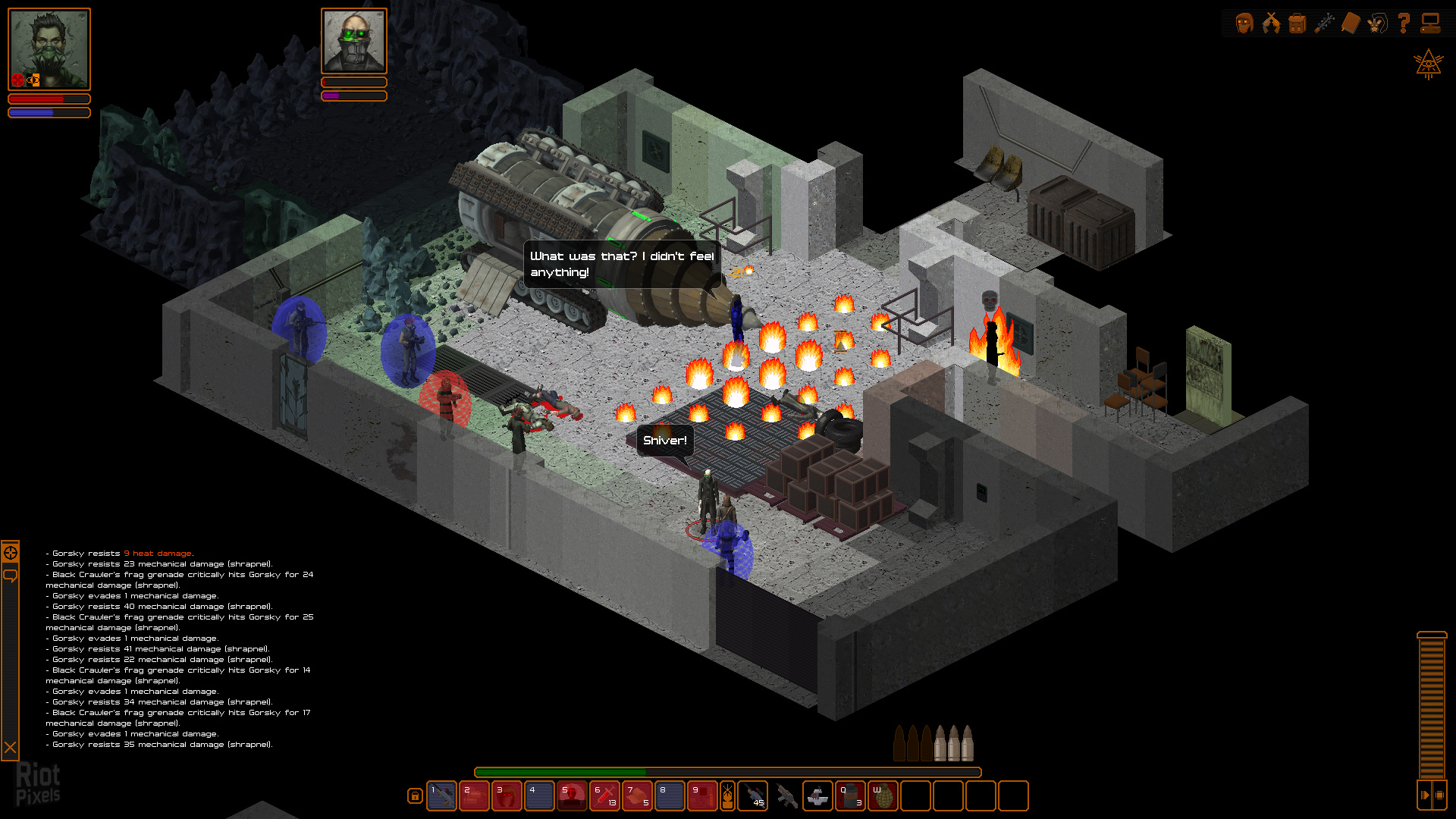 UnderRail скриншоты из игры на Riot Pixels, картинки