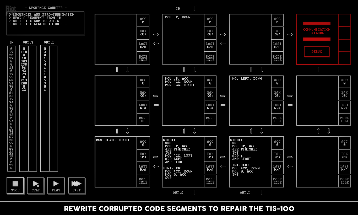 TIS 100 b5832001 ENG Goldberg GNU Linux Native johncena141