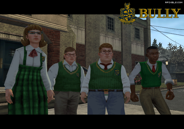 Bully - скриншоты из игры на Riot Pixels, картинки
