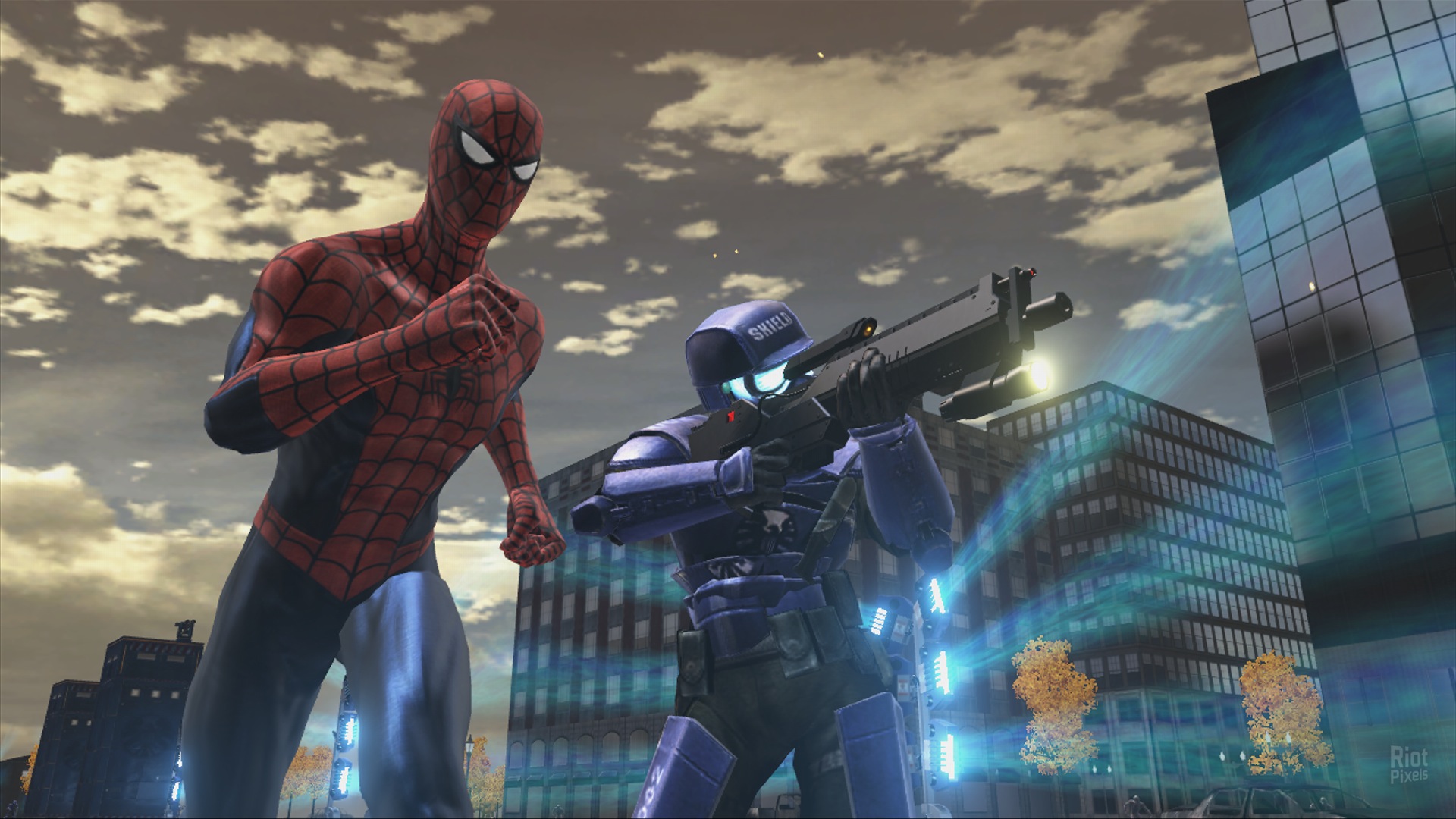 Spider-Man: Web of Shadows - game screenshots at Riot Pixels, images