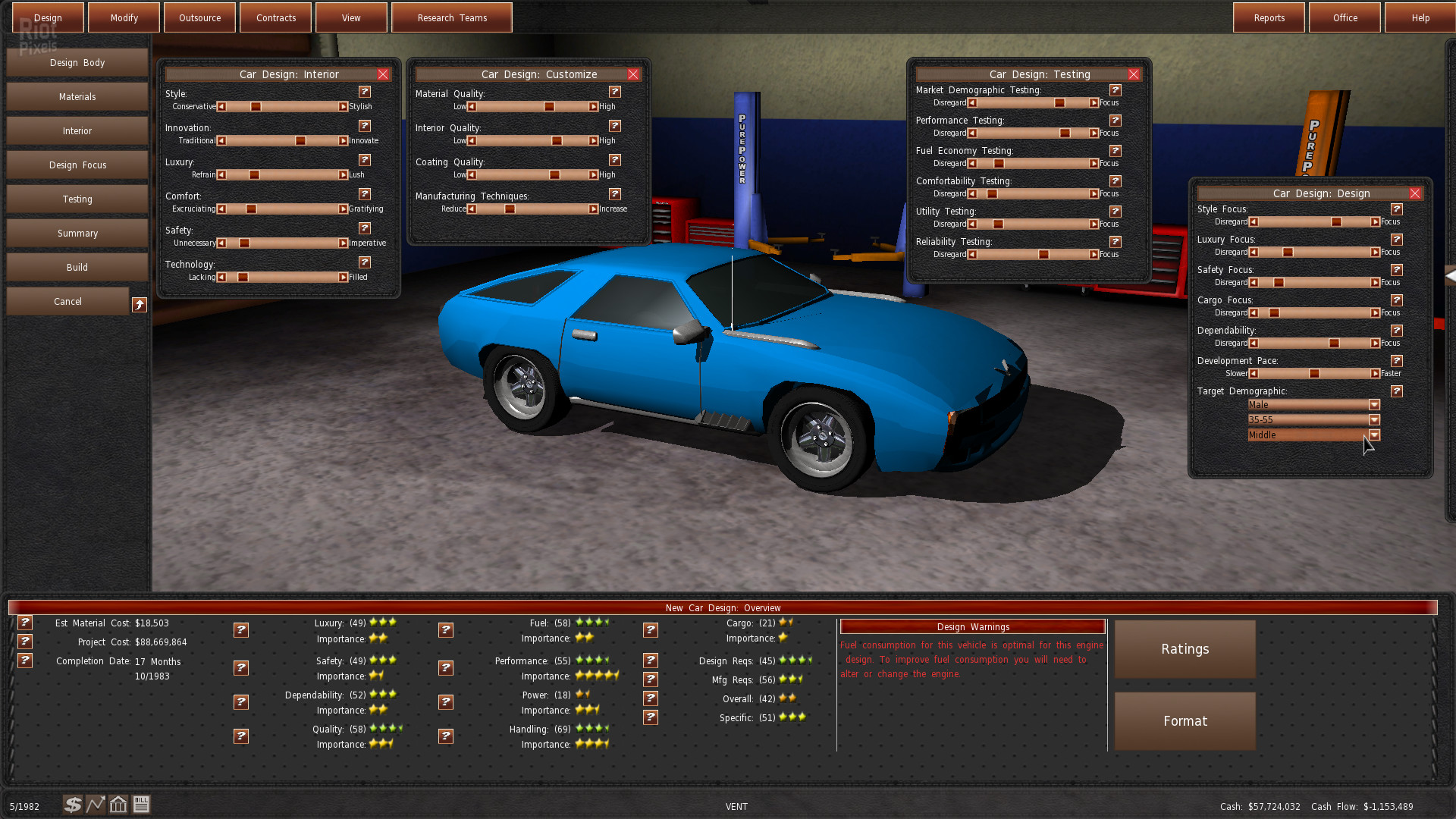 GearCity – v2.0.0.0 HF2 screenshot 2