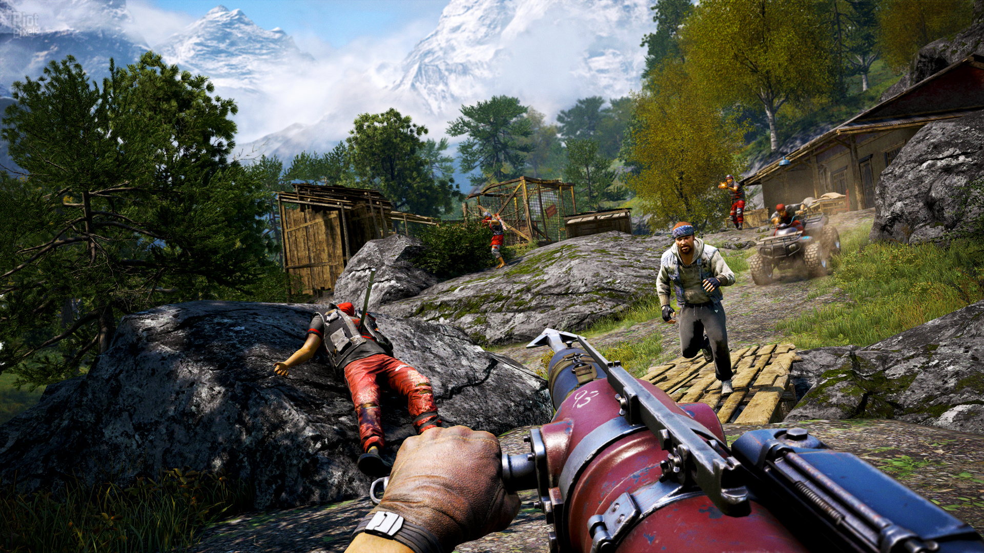 Far Cry 4: Escape from Durgesh Prison - game screenshots at Riot Pixels,  images