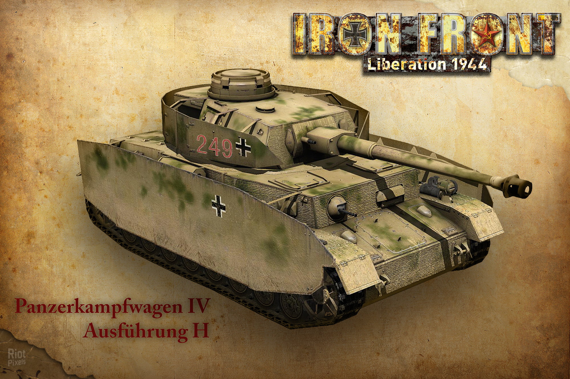 iron front liberation 1944 tank gameplay