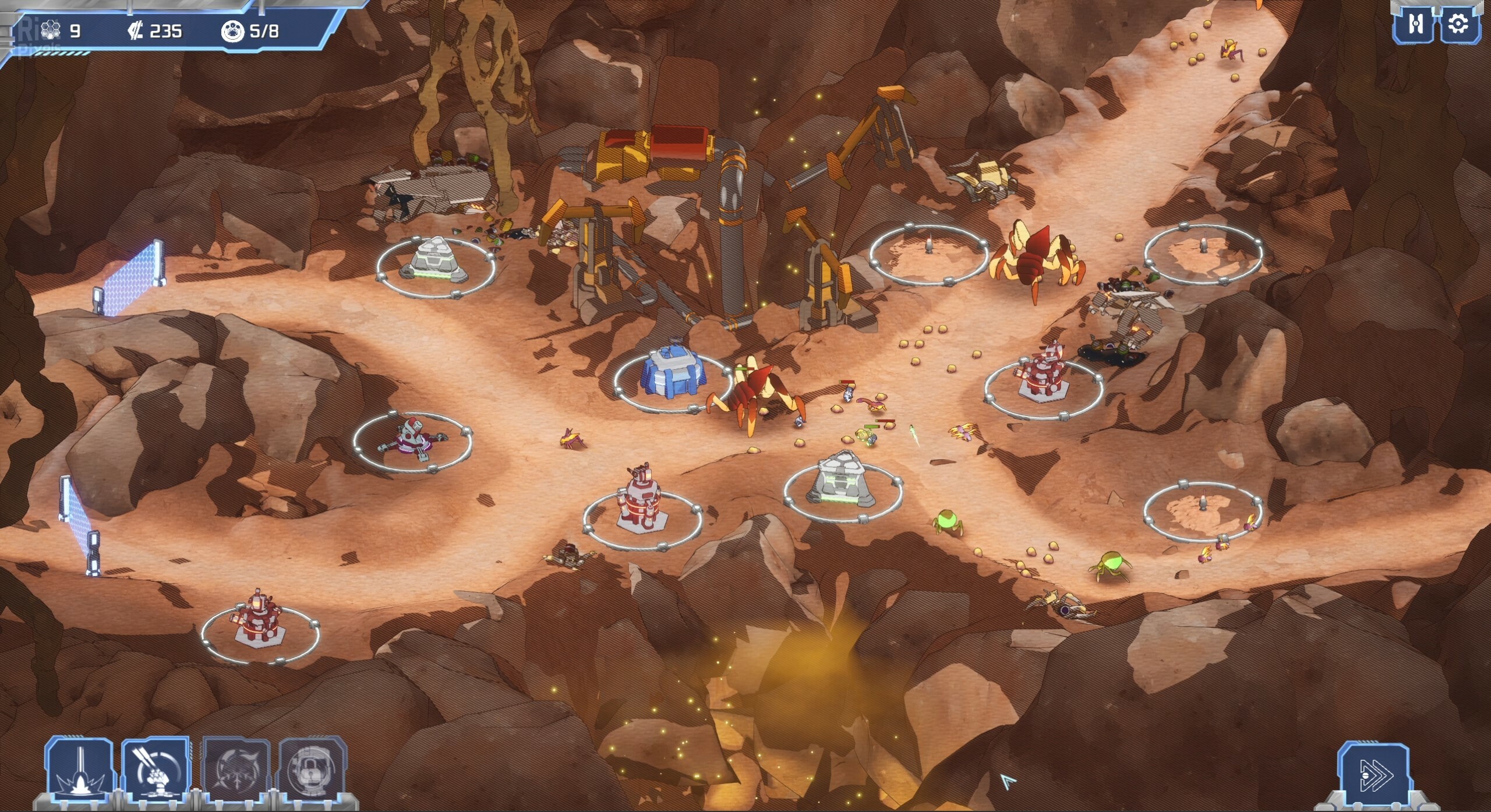 XENOBREAKERS: Classic Tower Defense screenshot 1