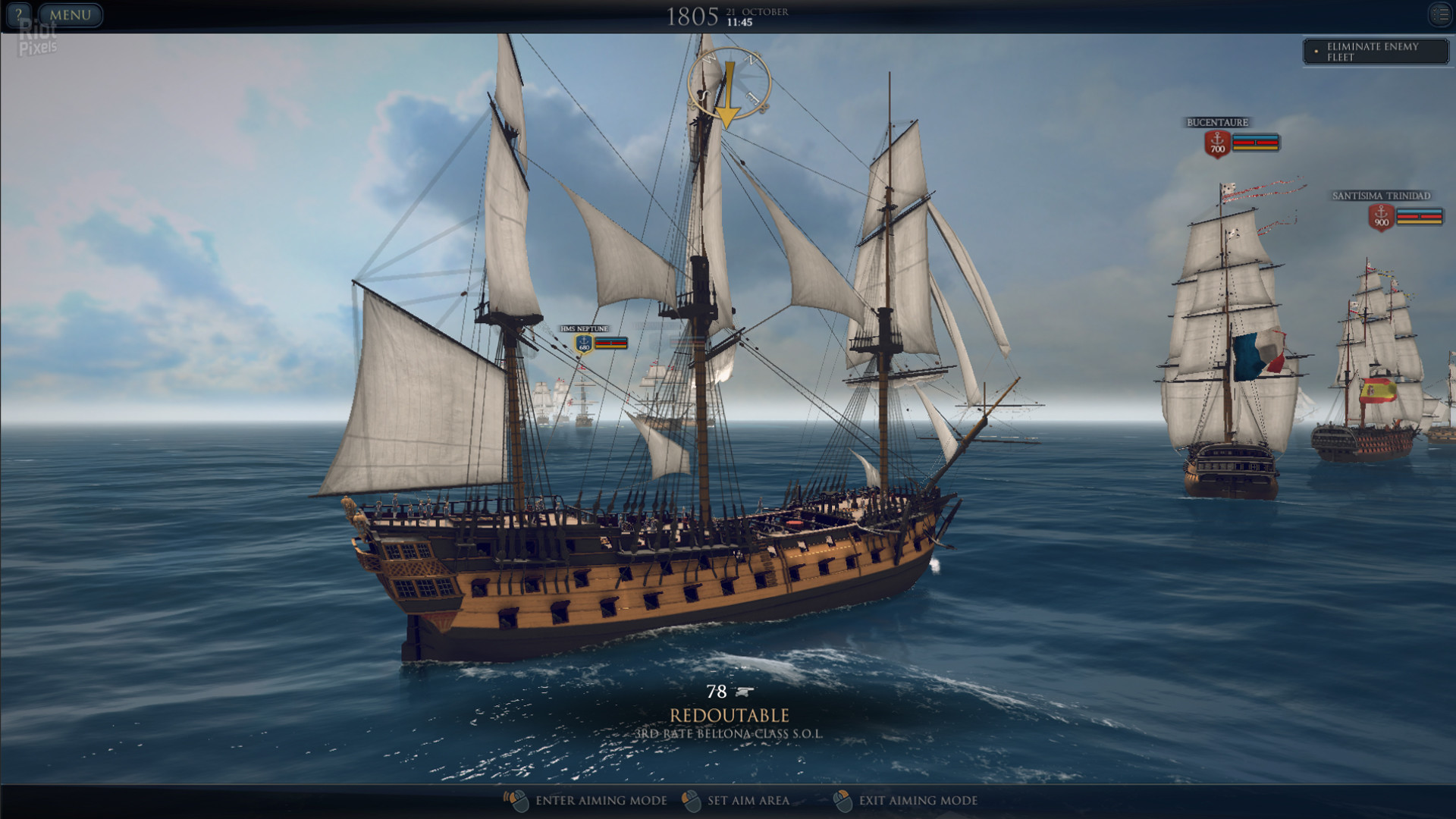 Ultimate Admiral: Age of Sail (v1.0.0 rev.37327 + Barbary War DLC, MULTi6) [FitGirl Repack]