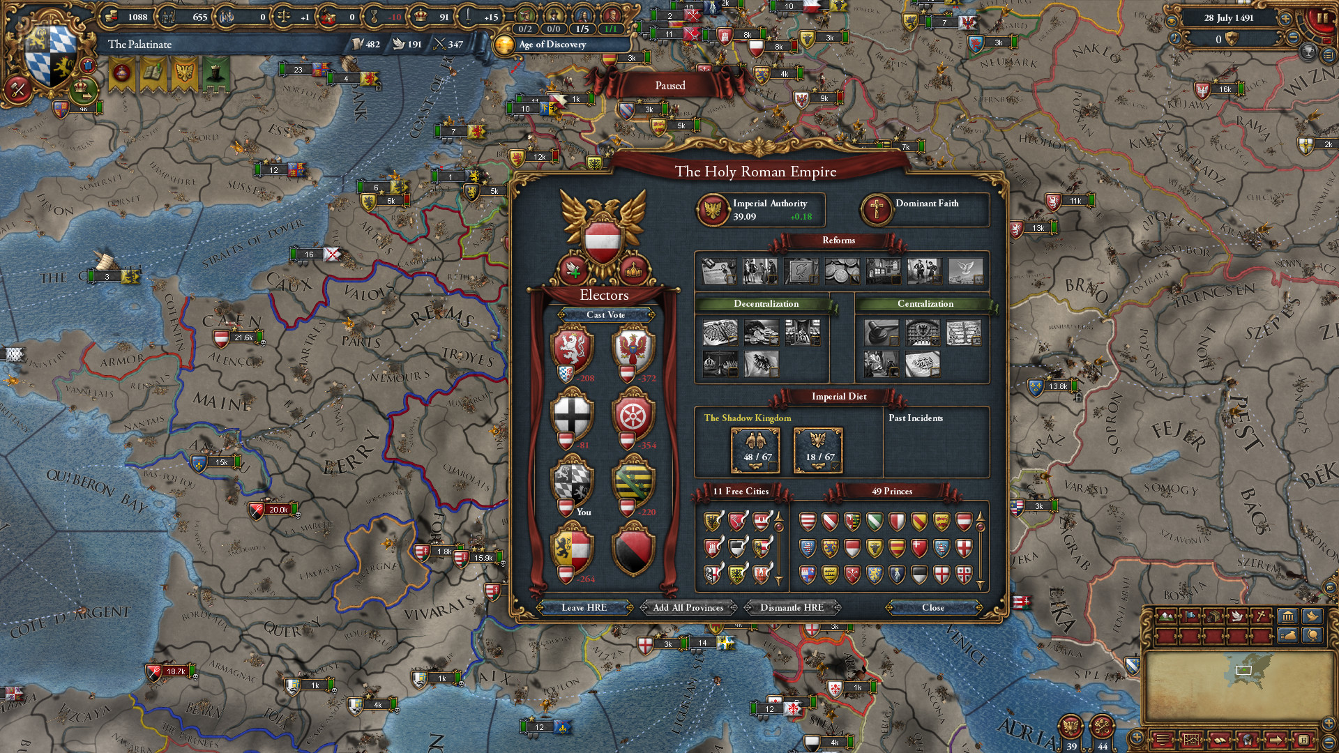 Europa Universalis IV Austria Update v1 30 4 All DLC Linux Native