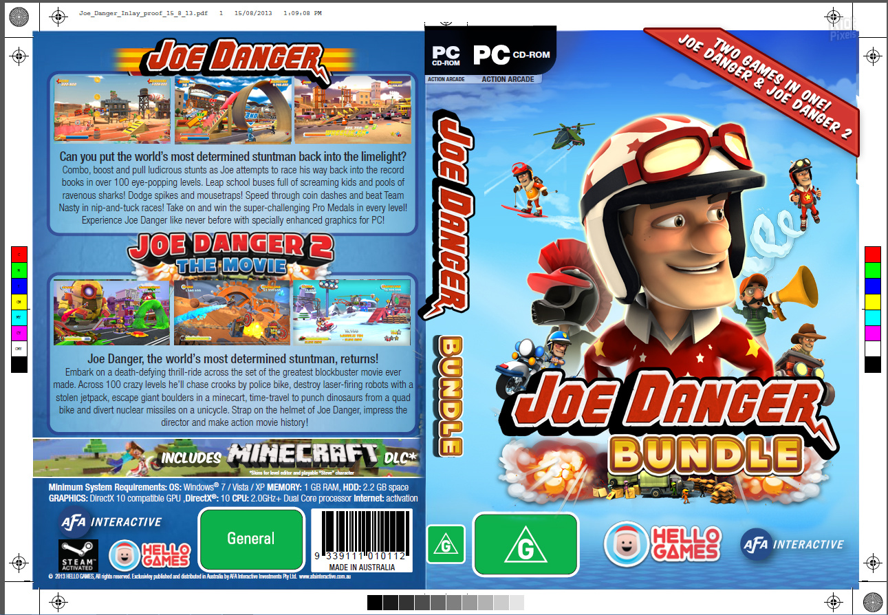 gas Wijde selectie typist Joe Danger 2: The Movie - game covers at Riot Pixels, images
