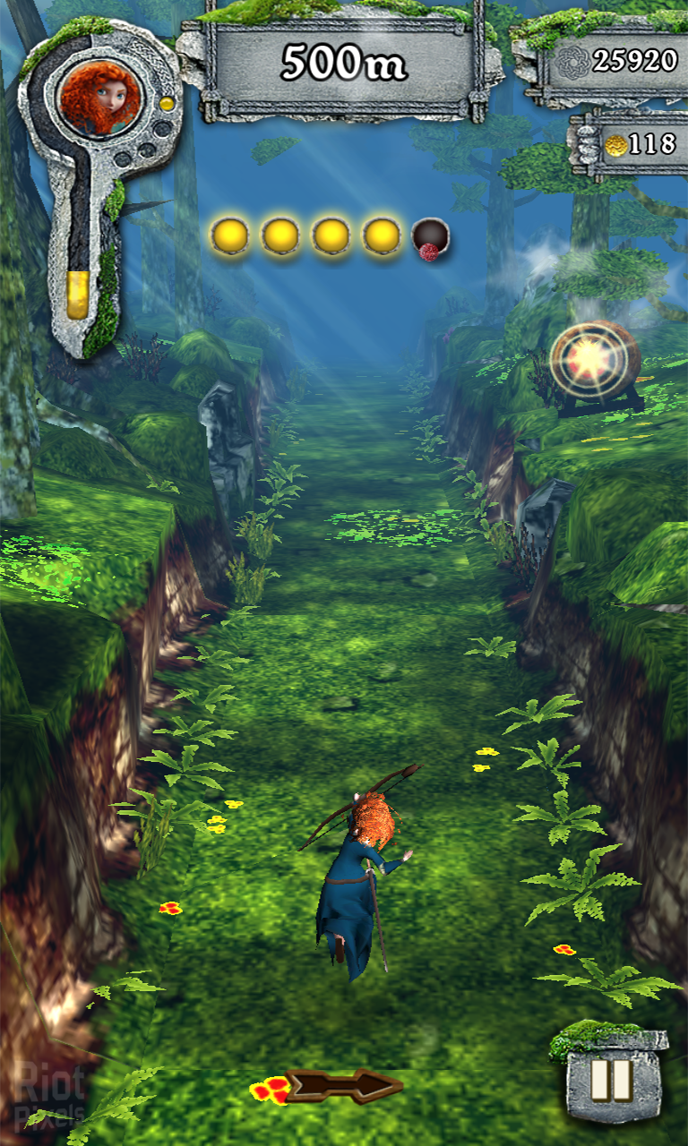 Temple Run: Brave - game screenshots at Riot Pixels, images