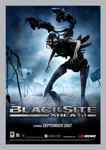 BlackSite: Area 51 - game promos at Riot Pixels