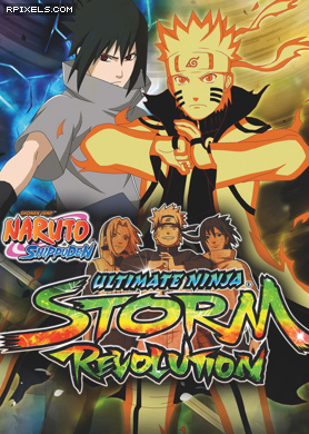 Naruto Ultimate Ninja Storm Revolution Framed Print Ad/Poster Official  Promo Art