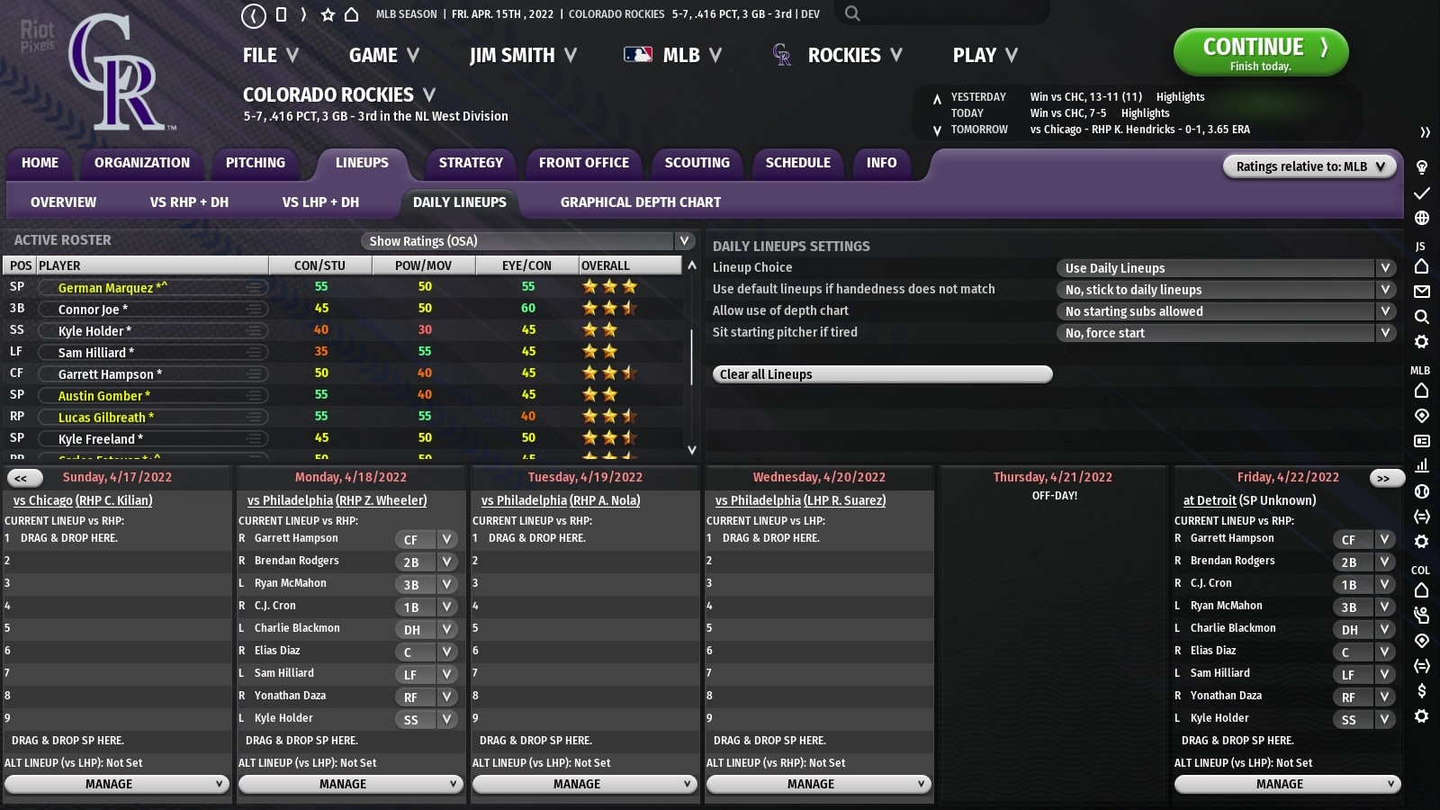 Out of the Park Baseball 23 – v23.1 Build 45 screenshot 5