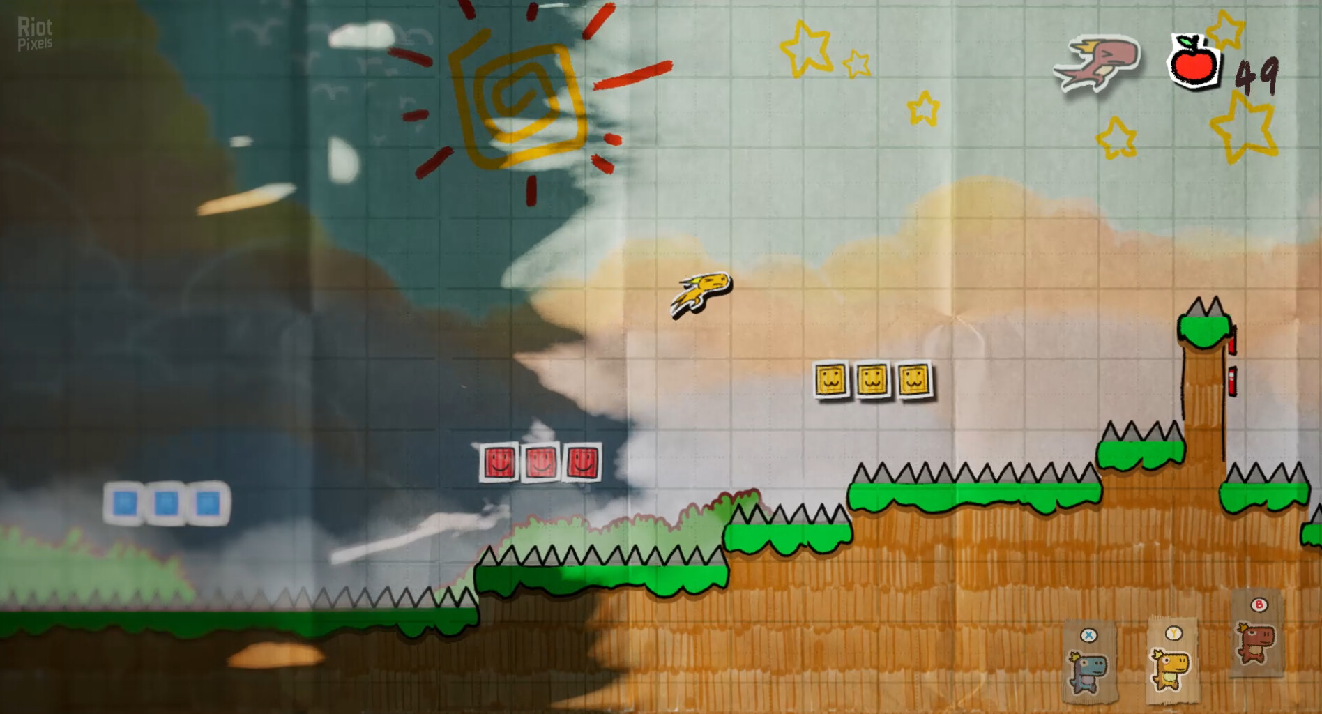Doodle Adventure of Chameleon screenshot 6