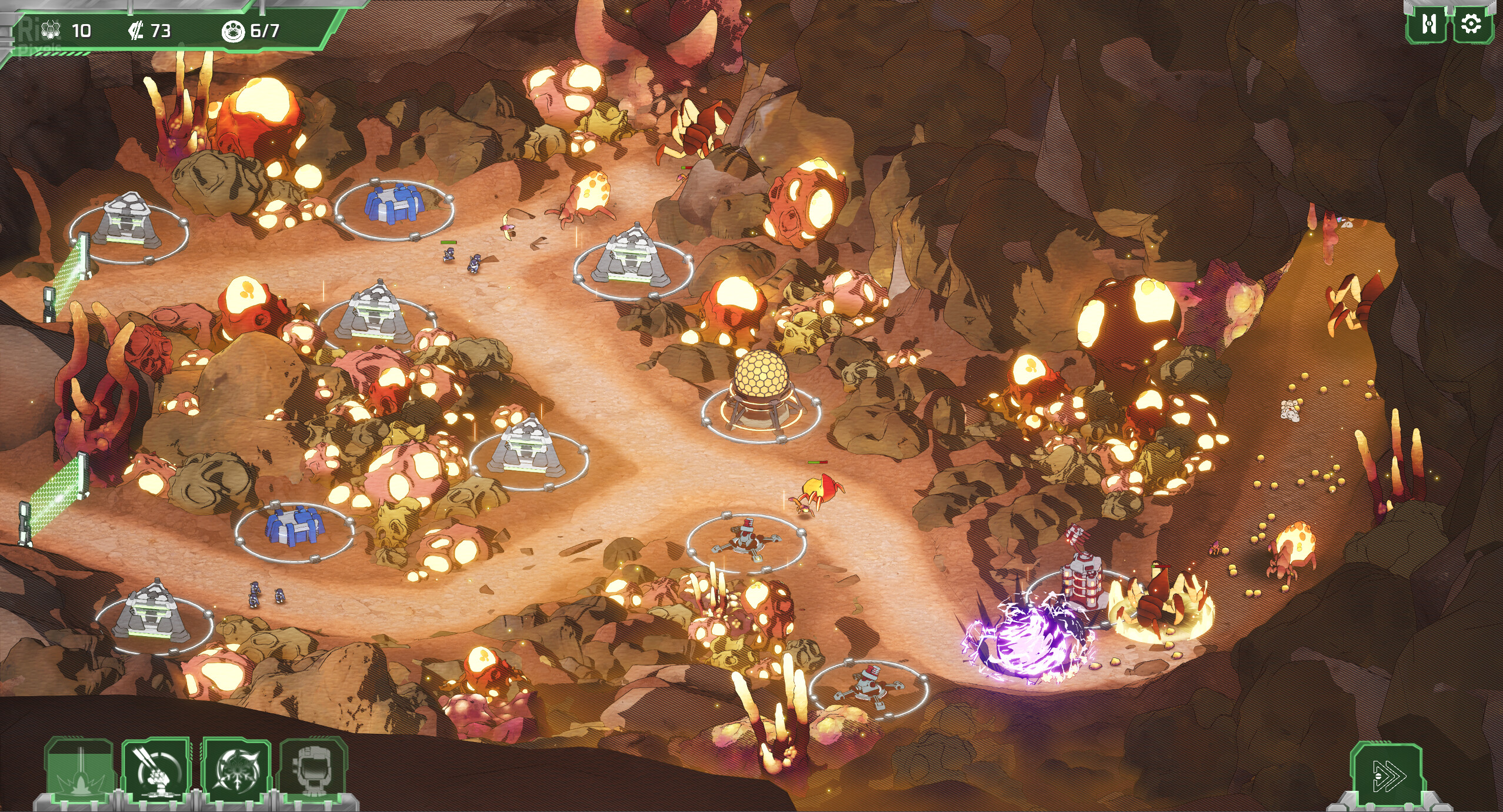 XENOBREAKERS: Classic Tower Defense screenshot 6