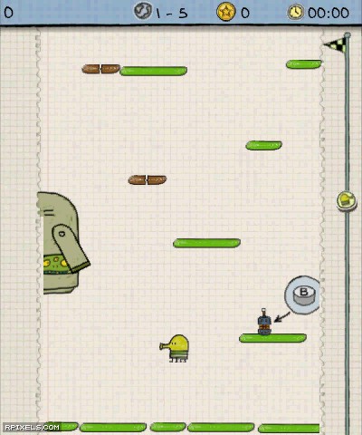 Doodle Jump - game screenshots at Riot Pixels, images