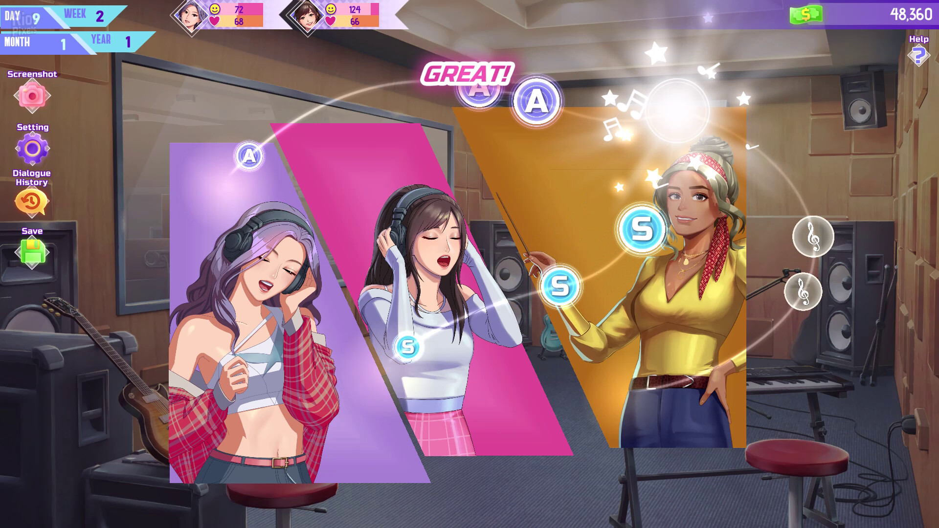 K-pop Idol Stories: Road to Debut – Encore Bundle, v1.0.7 + Bonus OST screenshot 4