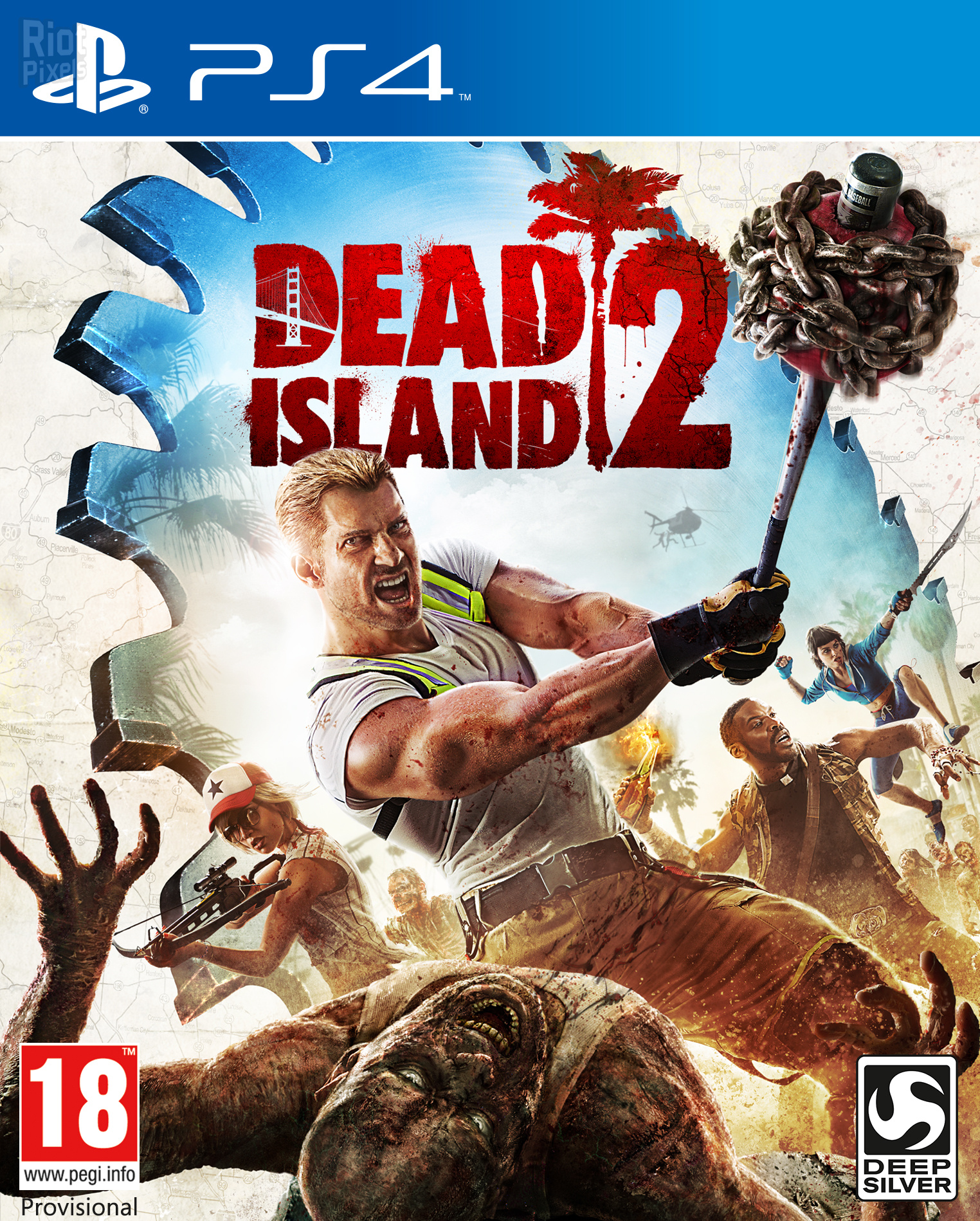 Dead Island 2 - обложки из игры на Riot Pixels, картинки