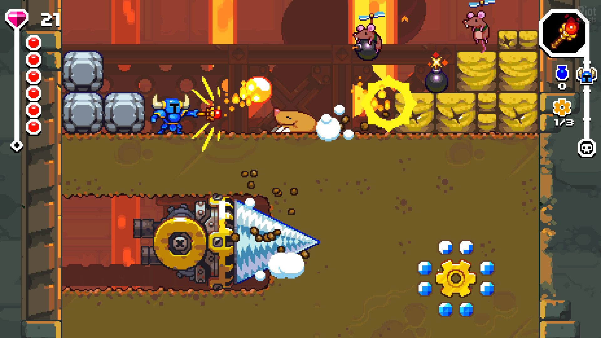 Shovel Knight Dig screenshot 5
