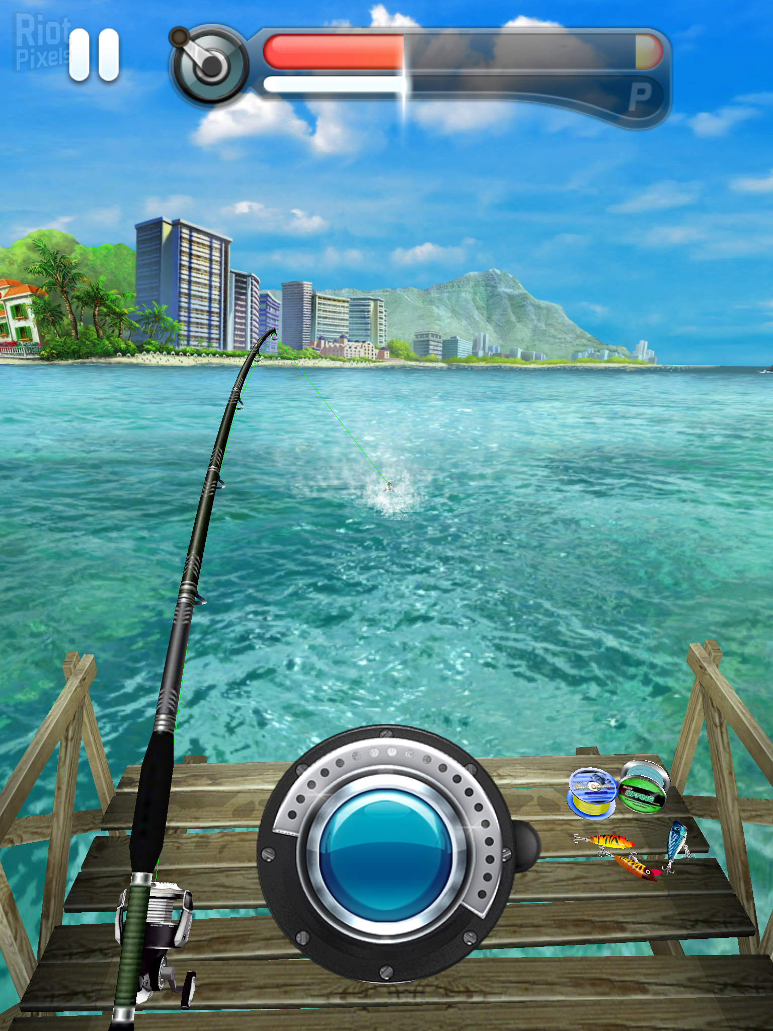 Ace Fishing: Wild Catch - game screenshots at Riot Pixels, images