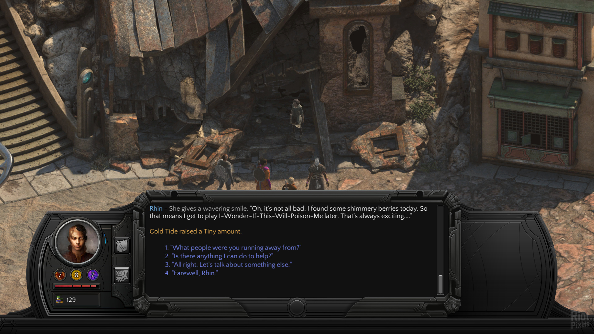 Torment Tides Of Numenera Game Screenshots At Riot Pixels Images
