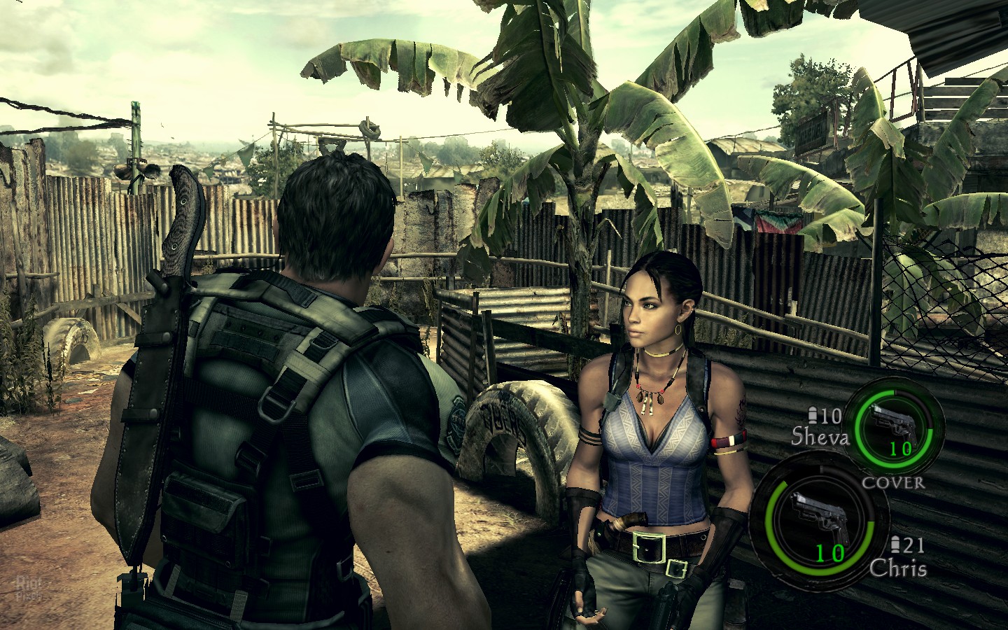 Resident Evil 5 - game screenshots at Riot Pixels, images