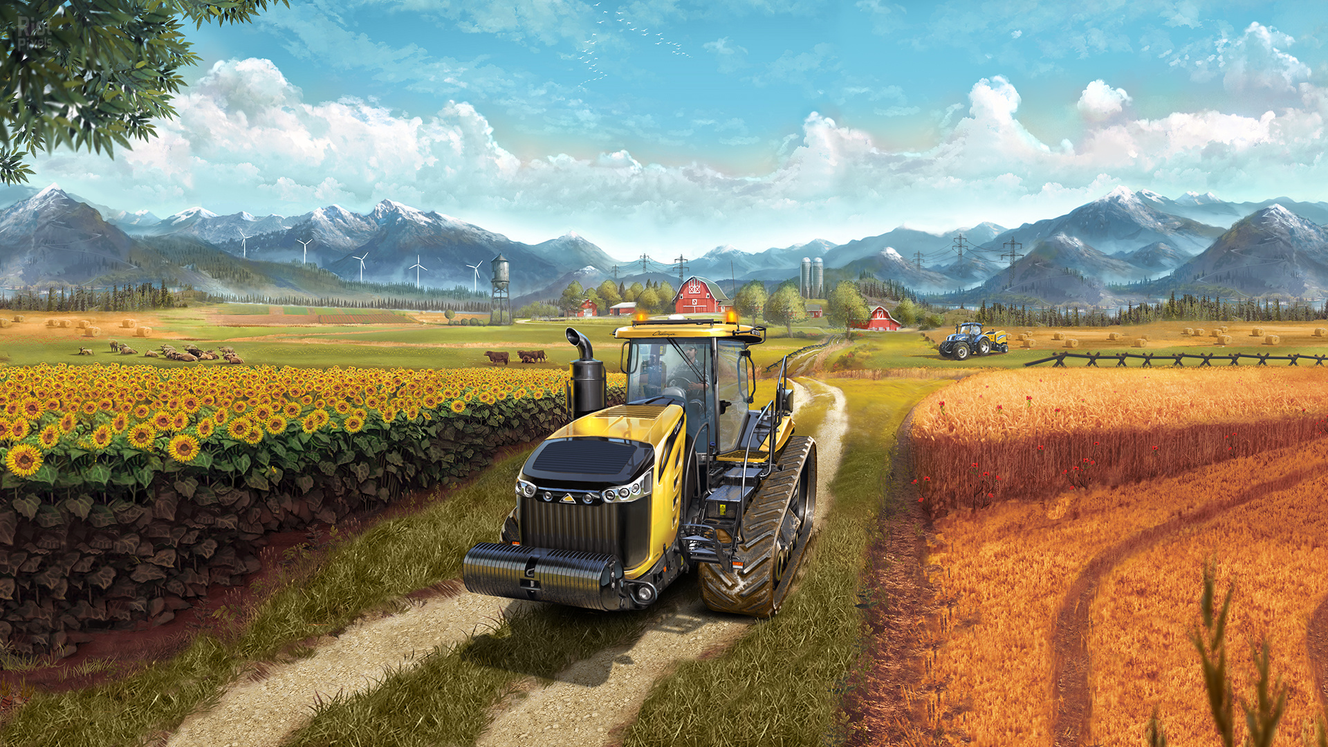 Ranch Simulator - game cover at Riot Pixels, image