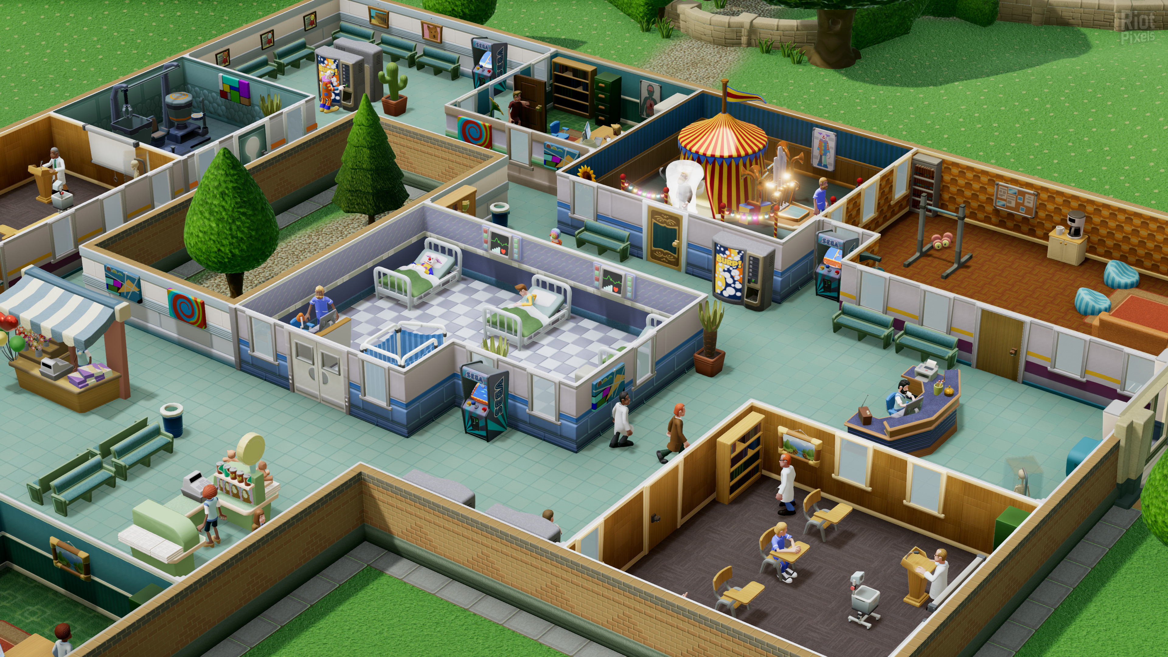 Two Point Hospital (v1.23.60981 + 14 DLCs, MULTi10) [FitGirl Repack]