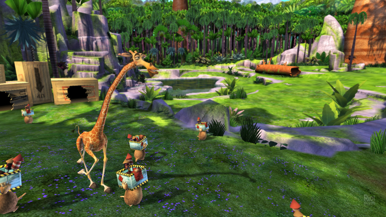 Madagascar: Escape 2 Africa - game screenshots at Riot Pixels, images