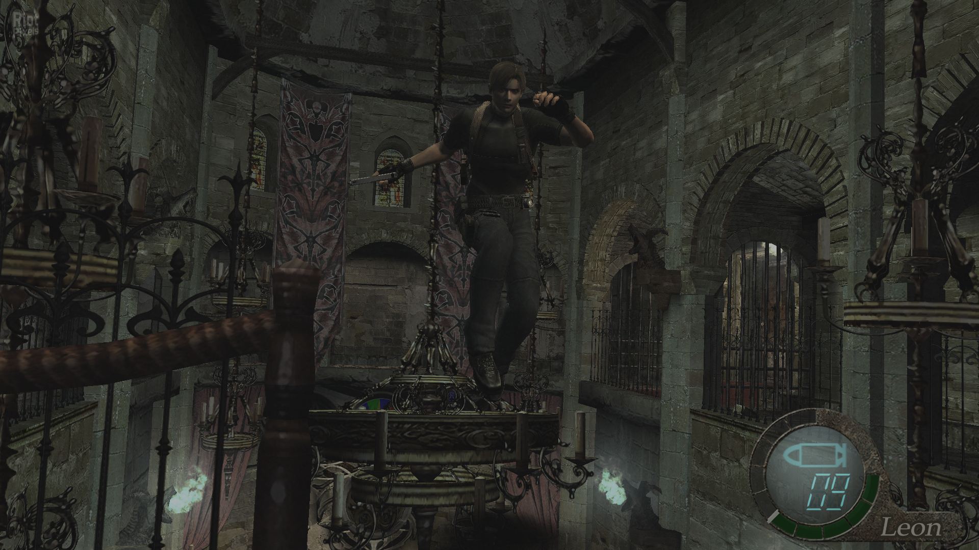 Resident Evil 4 b2456543 MULTi5 Goldberg GNU Linux Wine johncena141