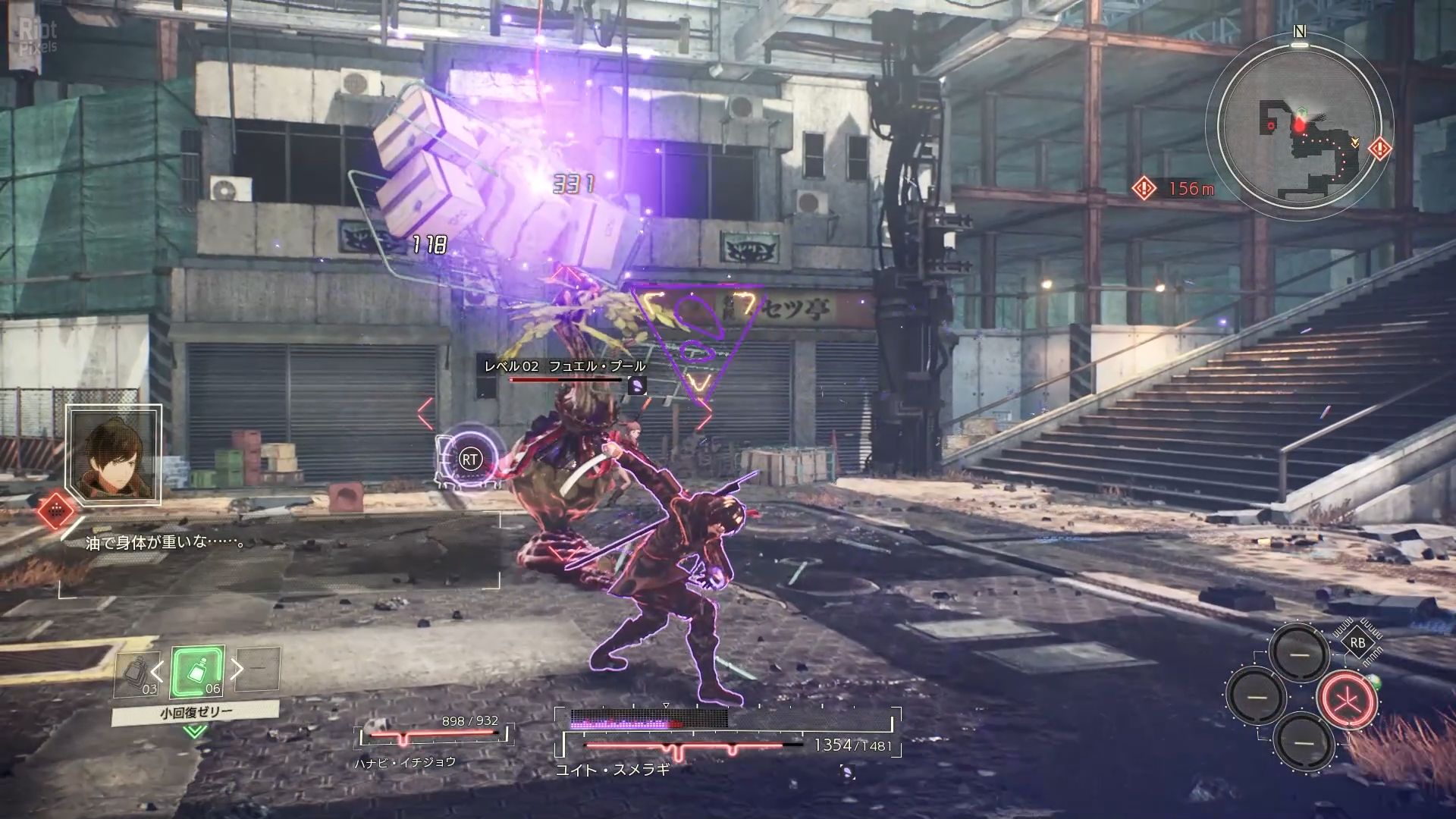 Scarlet Nexus - game screenshots at Riot Pixels, images