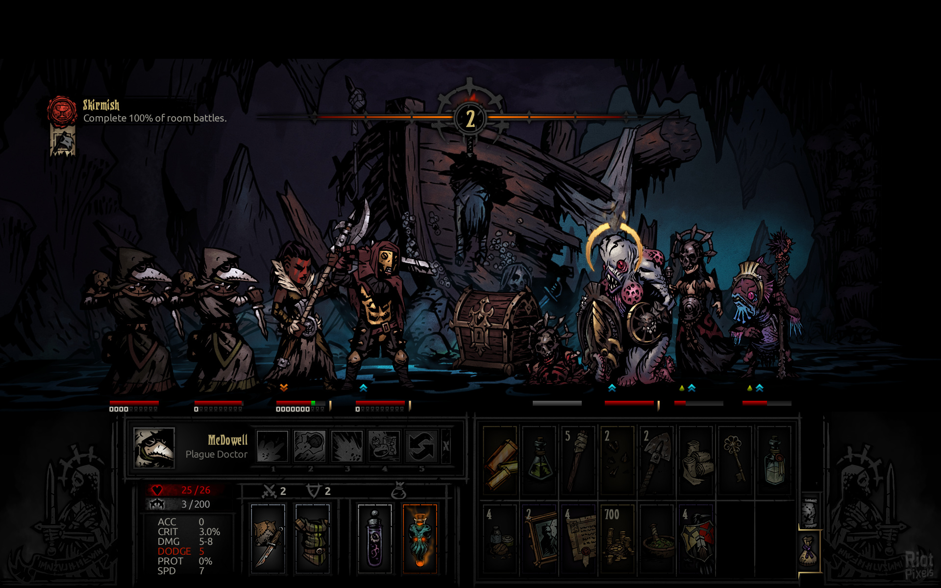 Darkest Dungeon b25632 MULTi12 Goldberg GNU Linux Native johncena141