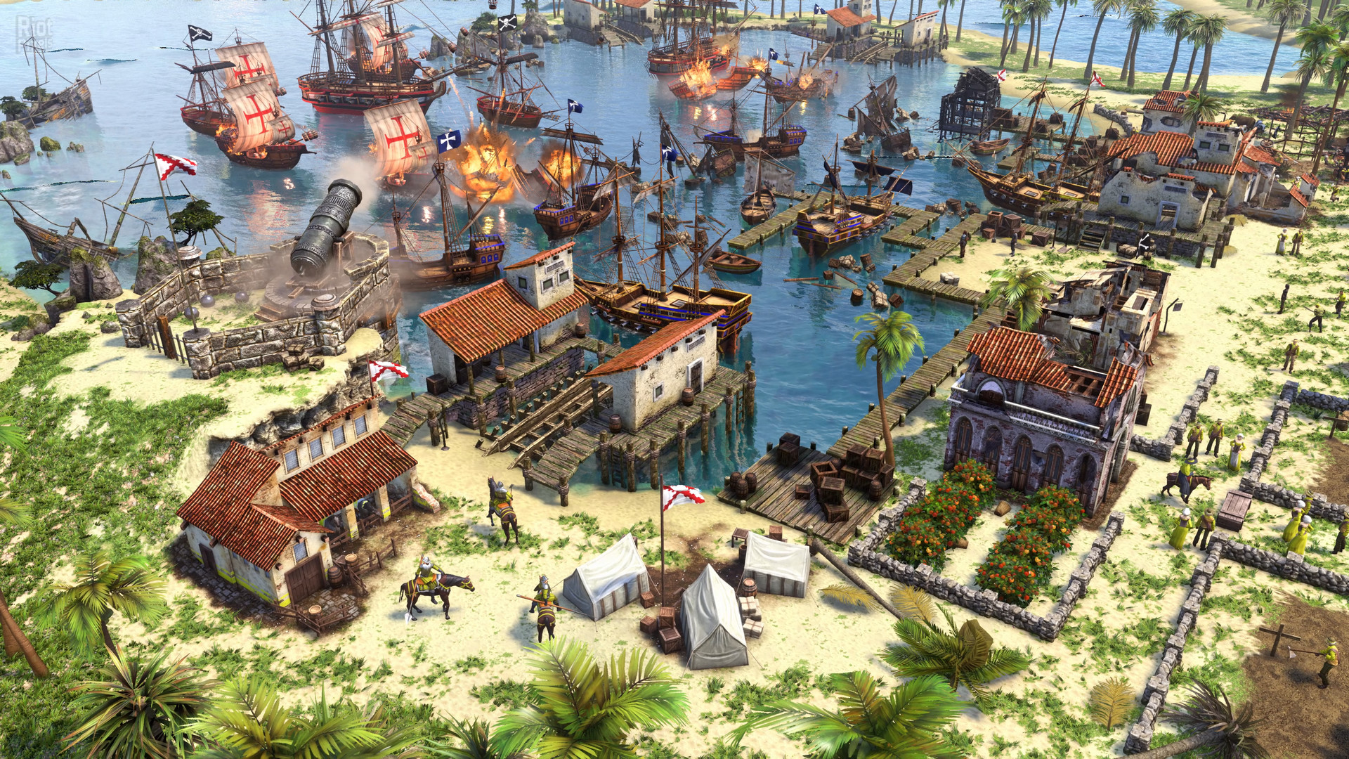 Age of Empires III Definitive Edition 100 12 38 Goldberg GNU Linux Wine johncena141