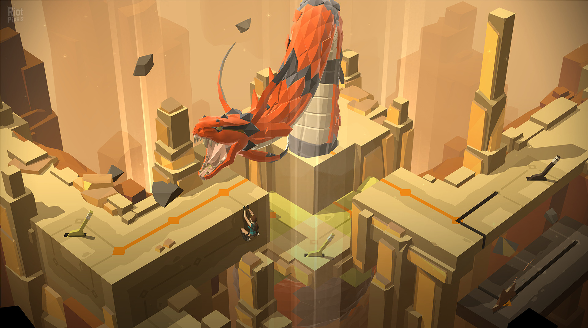 Lara Croft GO + The Mirror of Spirits screenshot 2