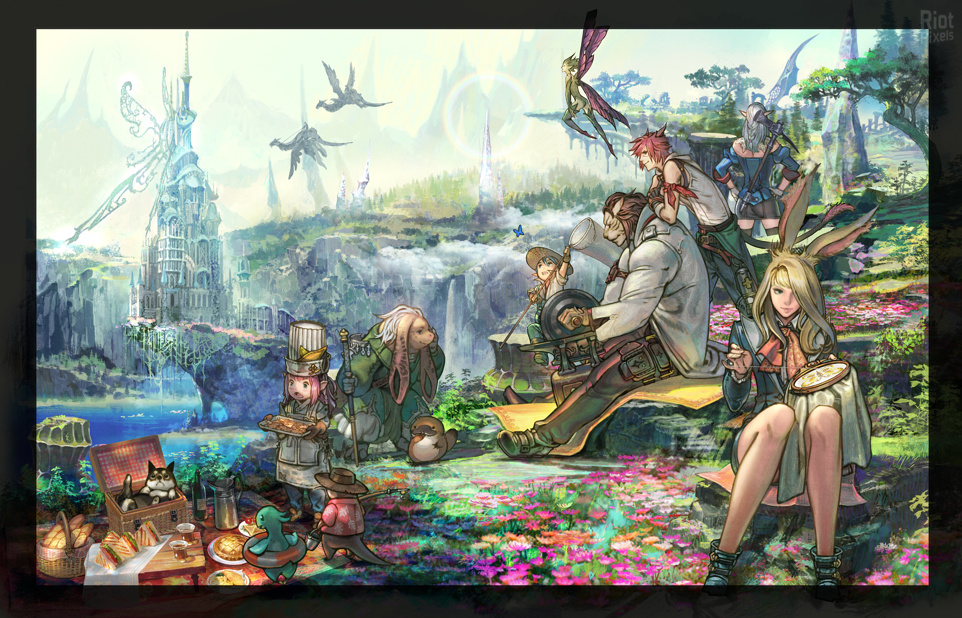 Final Fantasy 14: Shadowbringers - game artworks at Riot Pixels