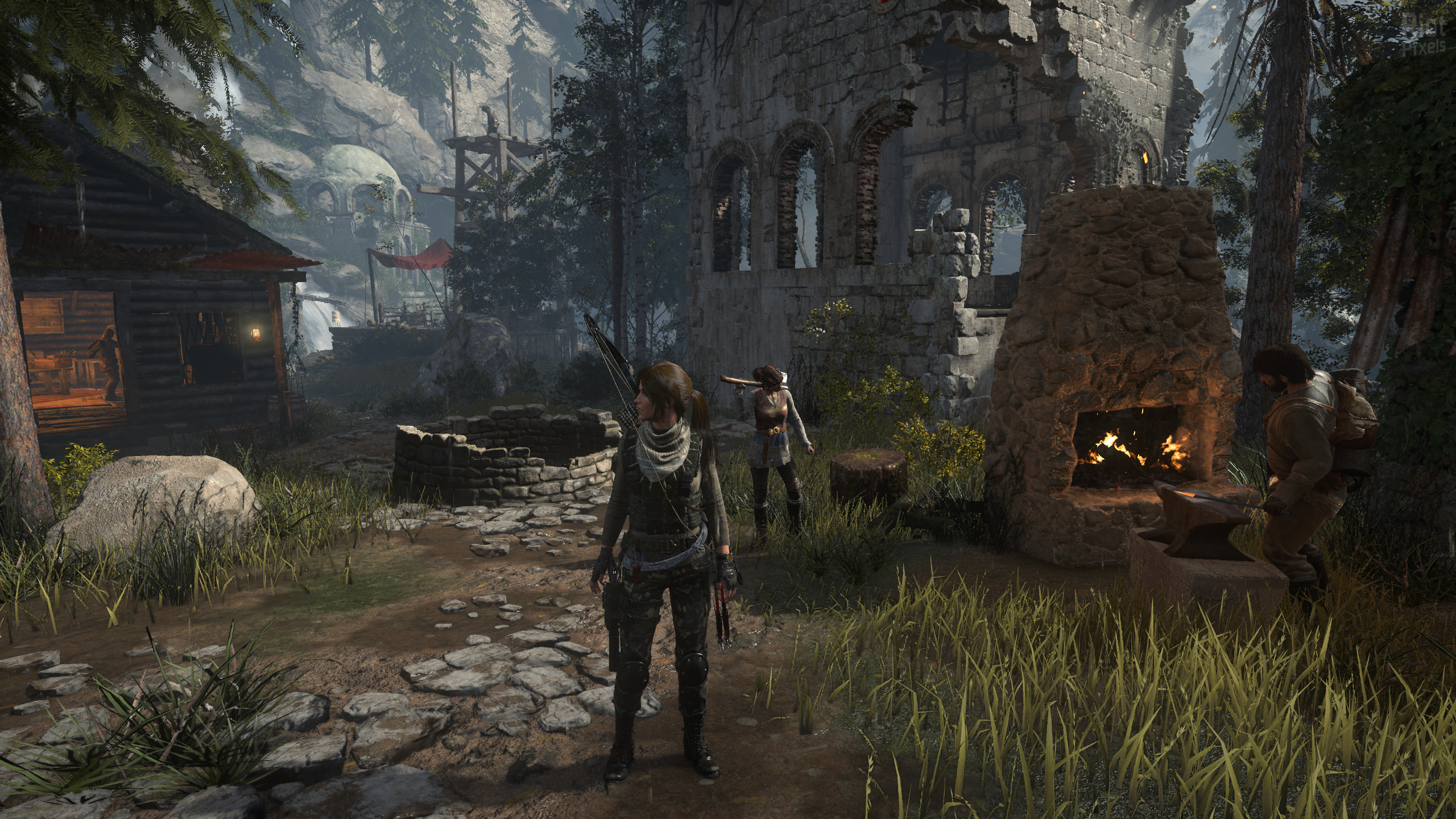 Rise of the Tomb Raider - game screenshots at Riot Pixels, images