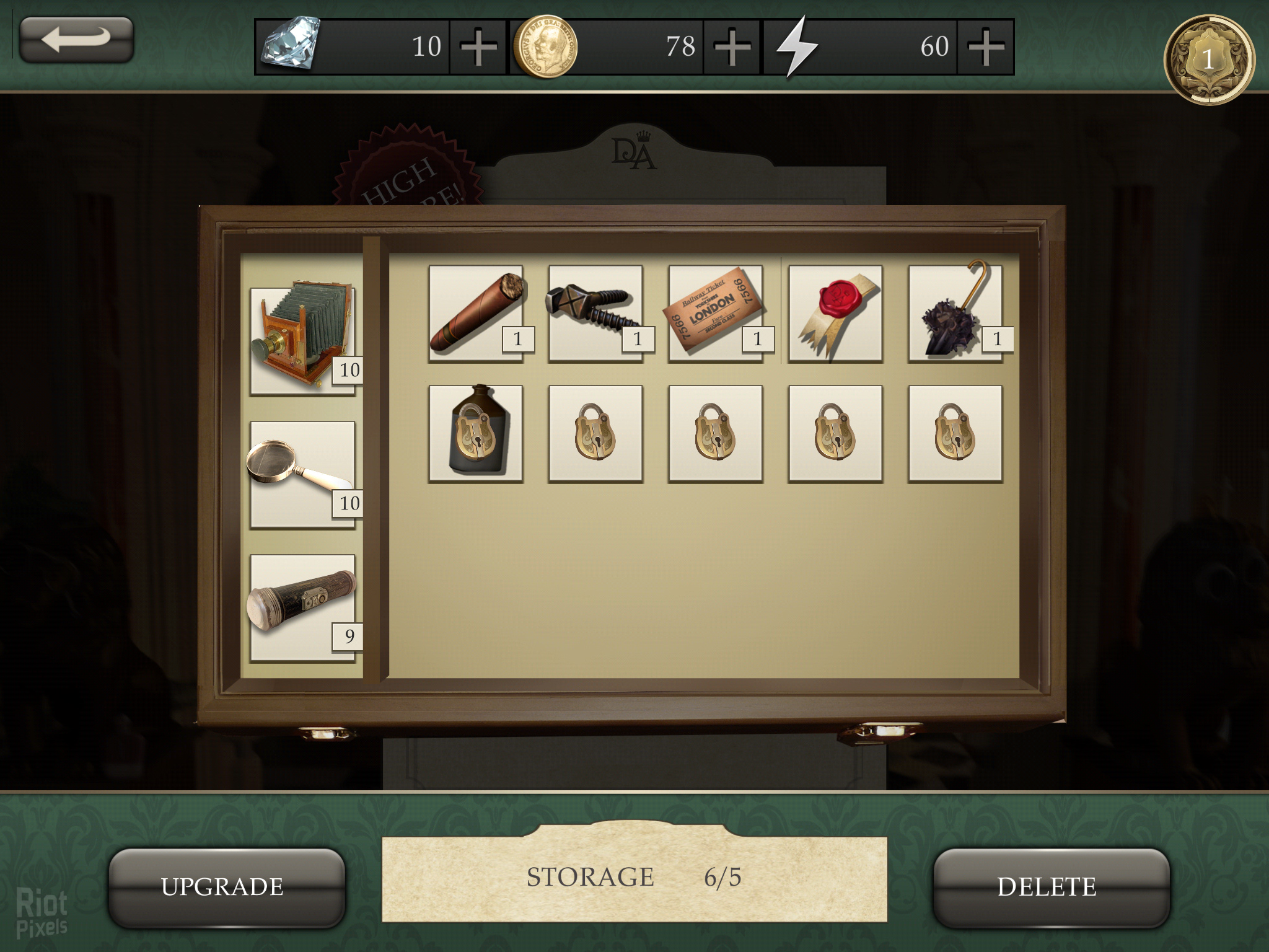 Downton Abbey: Mysteries of the Manor - game screenshots at Riot 
