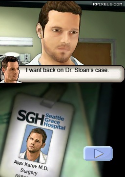 greys anatomy ds game