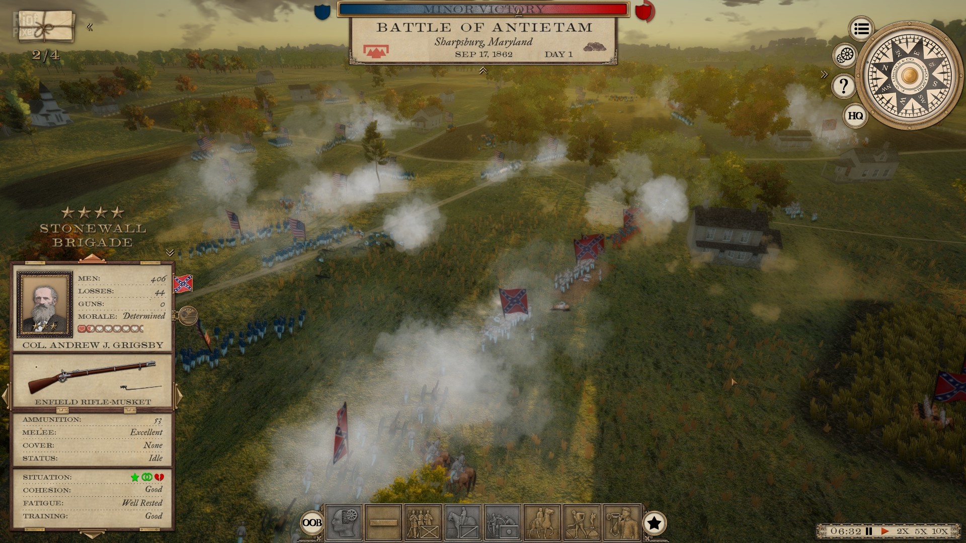 Grand Tactician: The Civil War (1861-1865) Complete – v1.1227 + DLC + Bonus Content screenshot 1