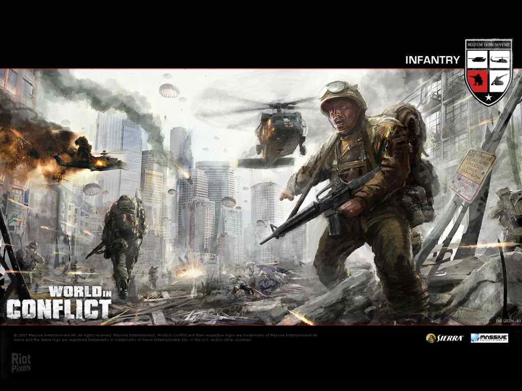 World in Conflict - обои из игры на Riot Pixels, картинки